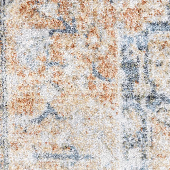 Waschbarer Teppich - Nova Medaillon Bunt