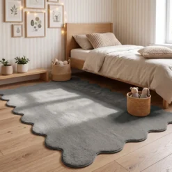 Waschbarer Teppich - Puck Grün