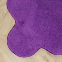 Waschbarer Teppich - Puck Lila