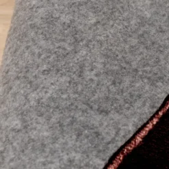 Waschbarer Teppich Rund - Clean Rosa
