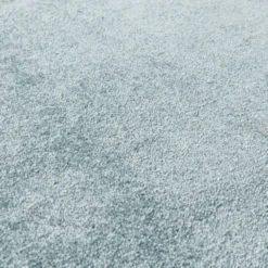 Waschbarer Teppich Rund - Clean Hellblau