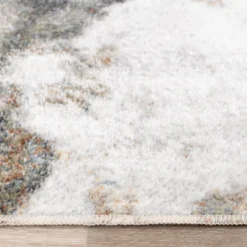 Waschbarer Teppich Rund - Misha Flow Bunt
