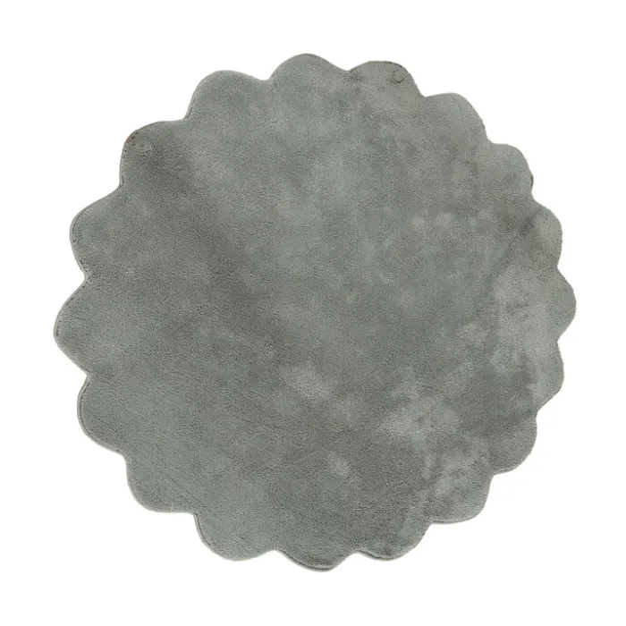 Waschbarer Teppich Rund - Puck Grün