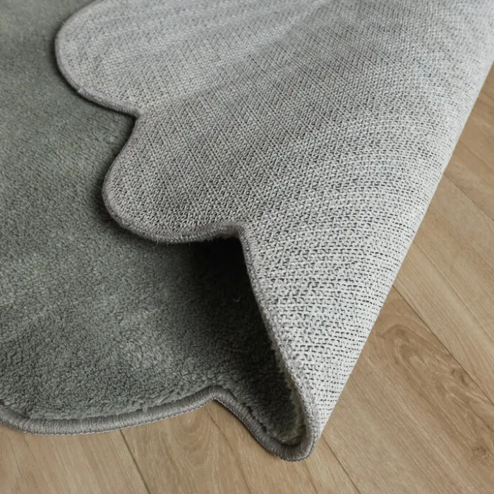 Waschbarer Teppich Rund - Puck Grün