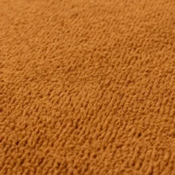 Waschbarer Teppich Rund - Vivid Terrakotta