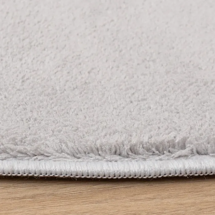 Waschbarer Teppich Rund - Vivid Grau