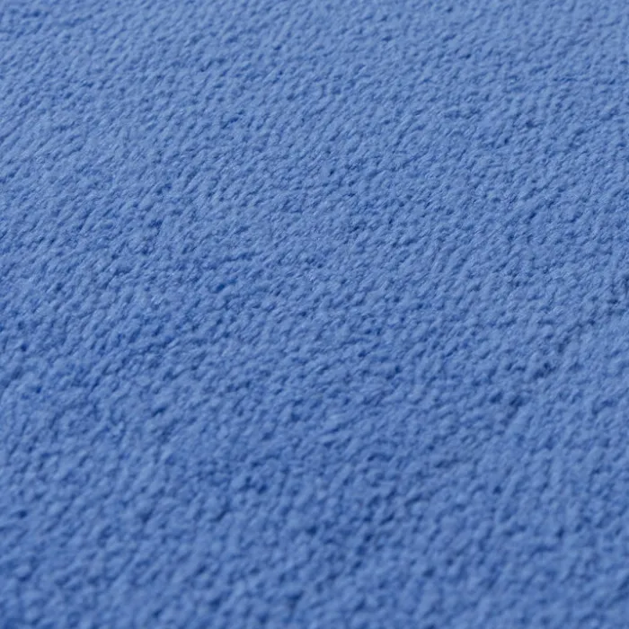 Waschbarer Teppich Rund - Vivid Blau