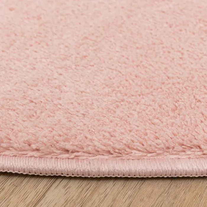 Waschbarer Teppich Rund - Vivid Rosa