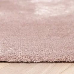 Waschbarer Viskose Teppich - Vive Altrosa
