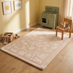 Waschbare Spielmatte Baby - Flo Beige