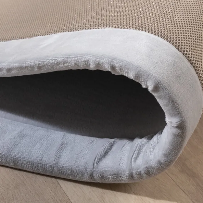 Waschbare Spielmatte Baby - Jip Grau