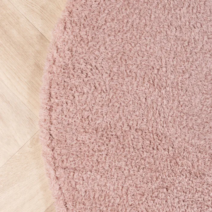 Weicher organischer Teppich – Teddy Rosa
