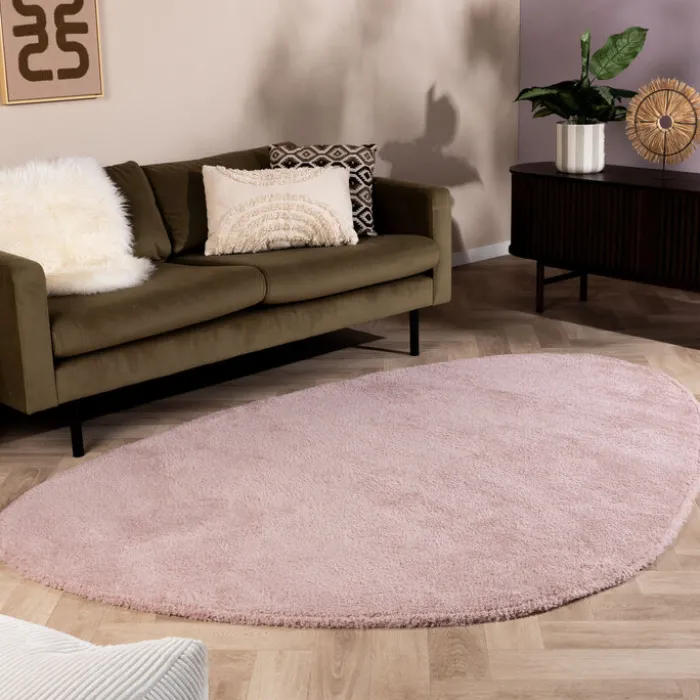 Weicher organischer Teppich – Teddy Rosa