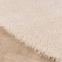Weicher organischer Teppich – Teddy Creme