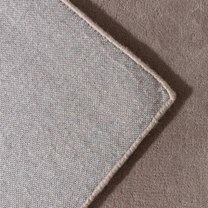 Wollteppich Abstrakt - Clarice Braun Beige