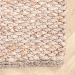 Wollteppich - Brilliant Beige Sand