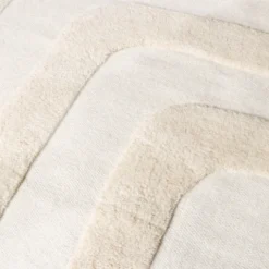 Wollteppich - Judith Lines Creme
