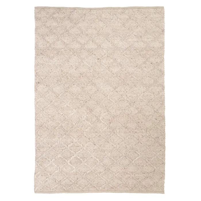 Wollteppich - Knit Beige