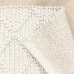 Wollteppich - Knit Creme