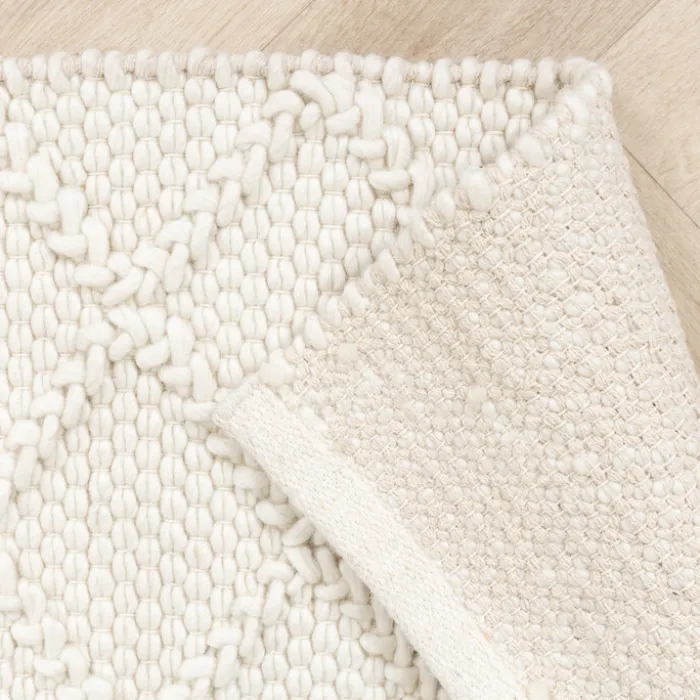 Wollteppich - Knit Creme