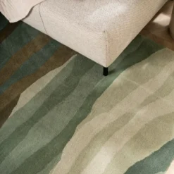 Wollteppich - Liora Grün