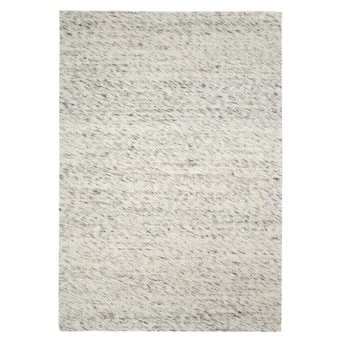 Wollteppich - Melange Creme Meliert