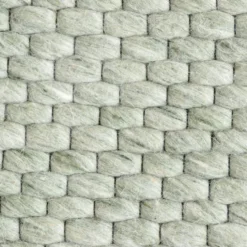 Wollteppich - Melange Mint