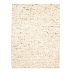 Wollteppich - Nero Beige Meliert