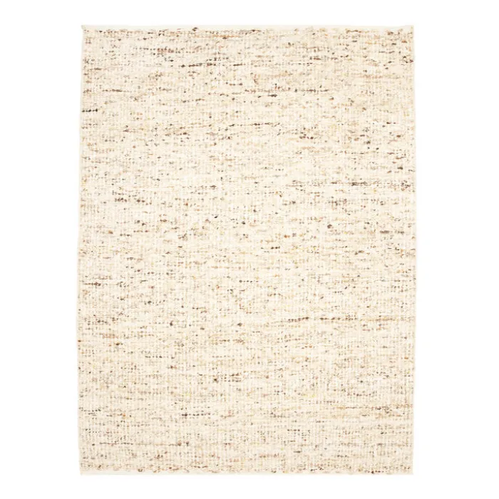 Wollteppich - Nero Beige Meliert