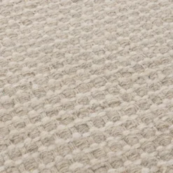 Wollteppich Organisch - Bliss Creme Weiß