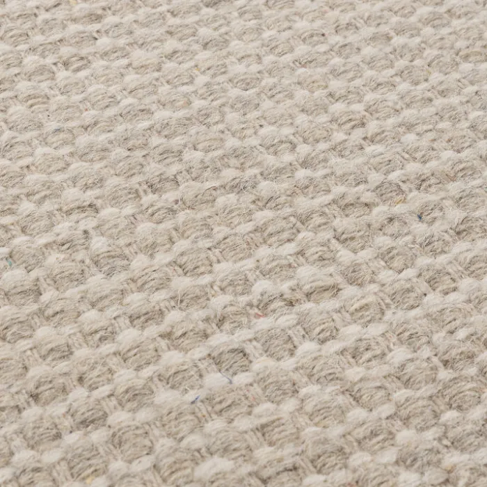 Wollteppich Organisch - Bliss Creme Weiß
