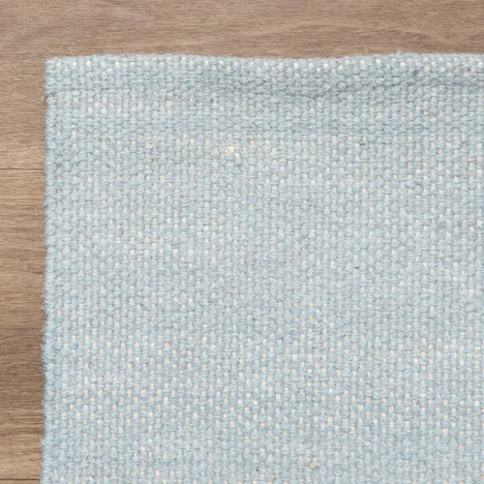 Wollteppich - Reno Blau