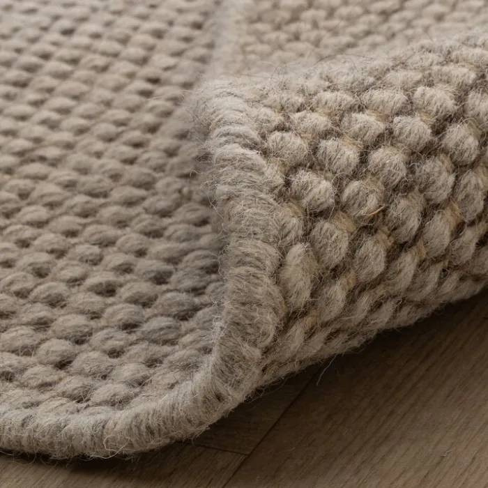 Wollteppich Rund - Bliss Beige Braun