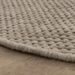 Wollteppich Rund - Bliss Beige Braun