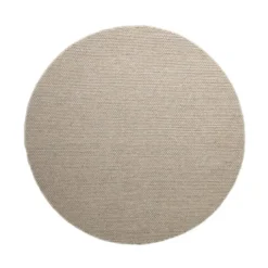 Wollteppich Rund - Bliss Beige Braun