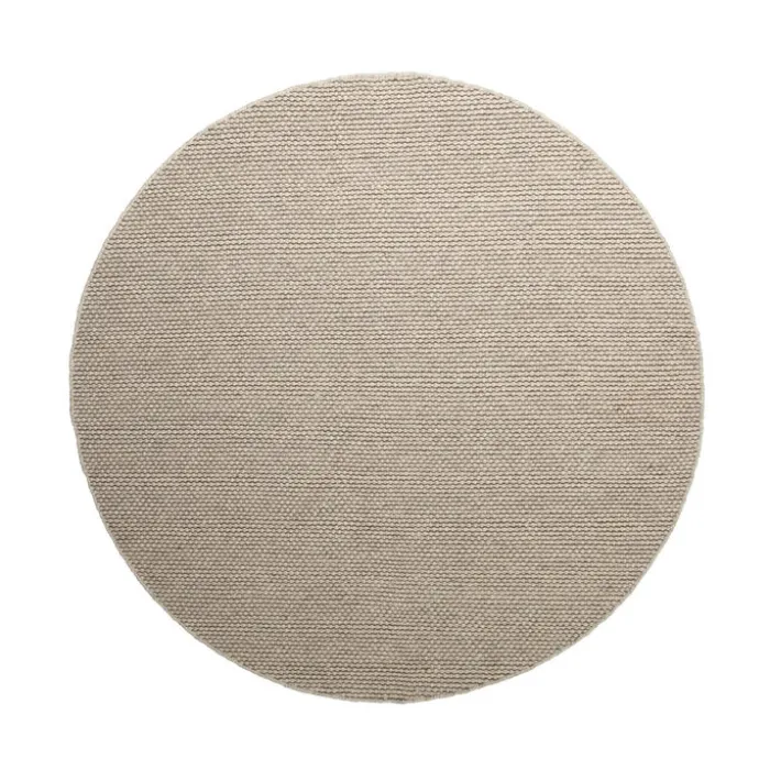 Wollteppich Rund - Bliss Beige Braun