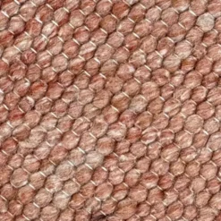 Wollteppich Rund - Feline Terracotta