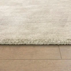 Wollteppich rund - Leone Creme