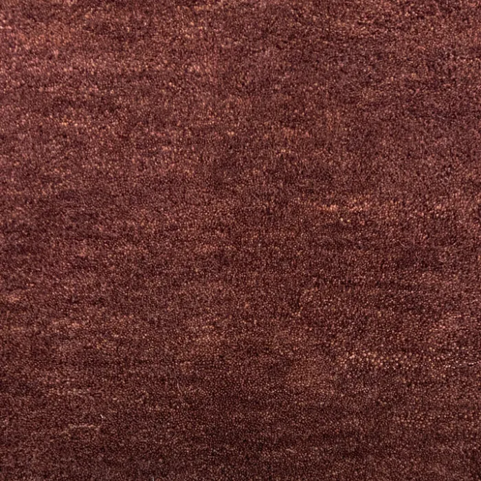 Wollteppich rund - Leone Rot