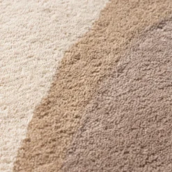 Wollteppich Rund - Vienna Beige