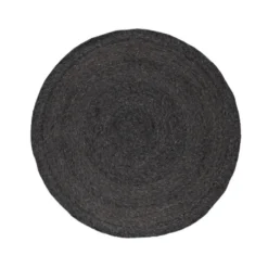 Wollteppich Rund - Wise Anthrazit 614