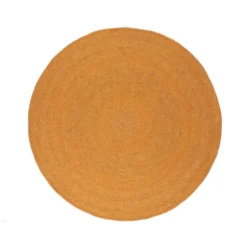 Wollteppich Rund - Wise Gelb Orange 378