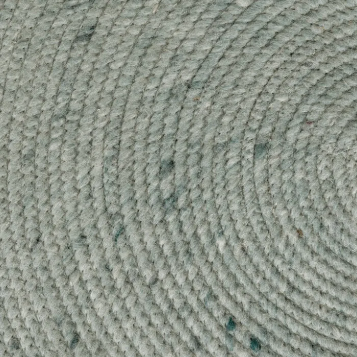 Wollteppich Rund - Wise Grün 411