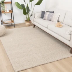 Wollteppich - Twist Beige