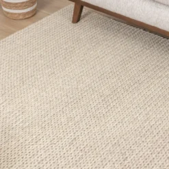Wollteppich - Twist Beige