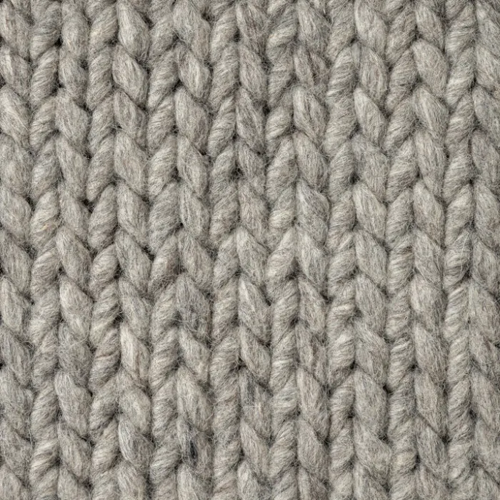 Wollteppich - Twist Grau