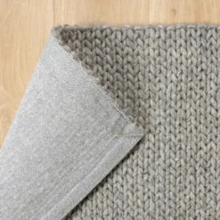 Wollteppich - Twist Grau