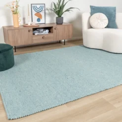 Wollteppich - Wise Blau 364
