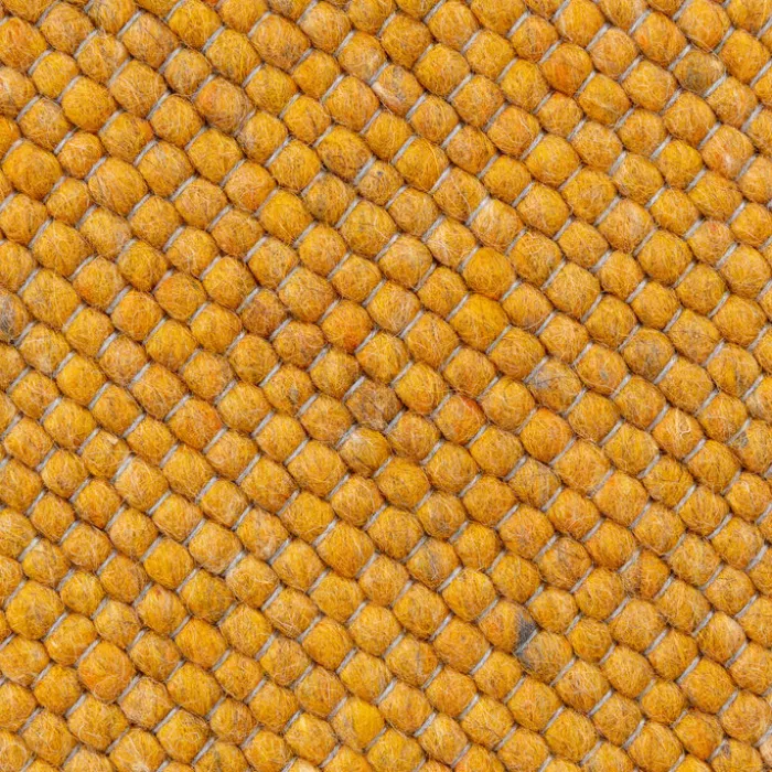 Wollteppich - Wise Gelb Orange 378